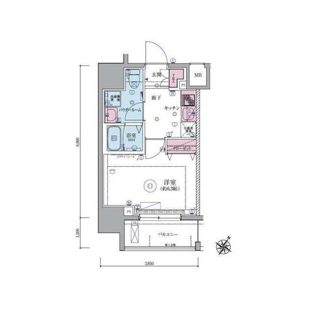 リヴシティ横濱生麦(リヴシティヨコハマナマムギ)の物件間取画像